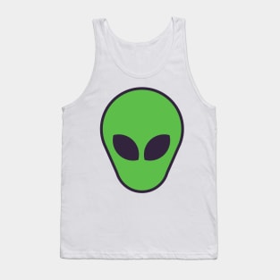 Alien Tie Dye Shirt UFO Aliens Tank Top